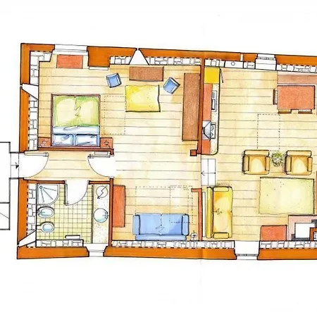 Апартаменты Open Space Penthouse Im Schloss Mit Seeblick By Interhome
